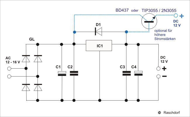 Schaltplan Netzteil 12v - Wiring Diagram